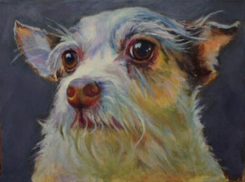 "Dog" Acrylic on Canvas