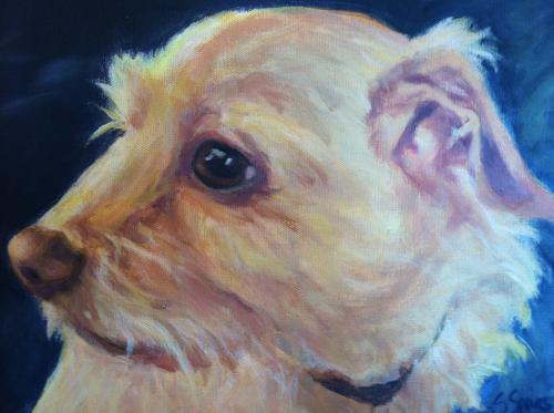"Charley" Oil on Canvas