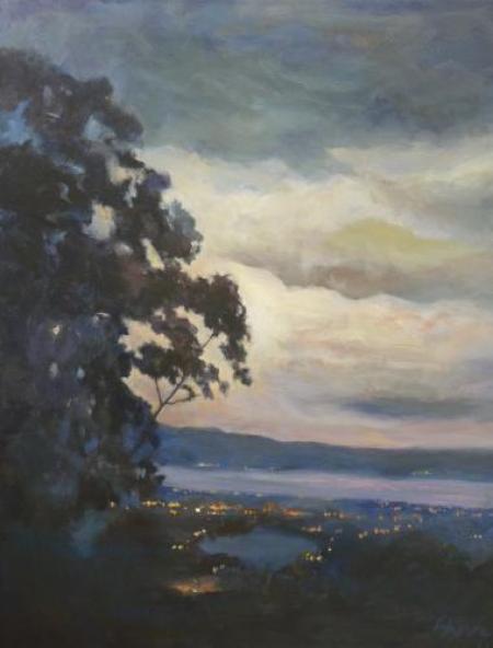 "Early Evening" Acrylic on Canvas 