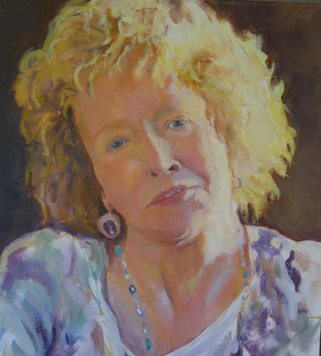 "Self Portrait 2010" Acrylic on Canvas